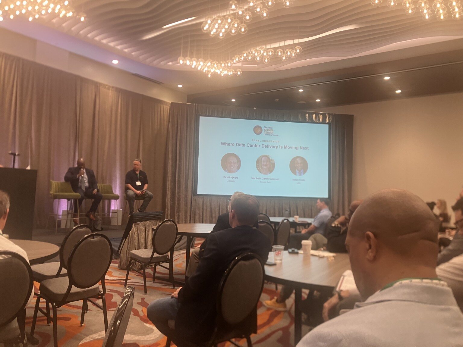 Georgia AI Data Center Leadership Summit panel on data center delivery